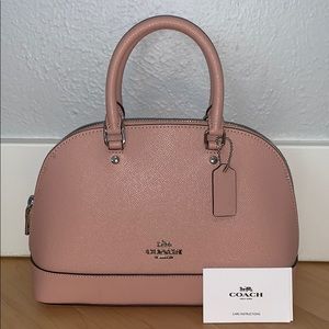 Pink coach purse